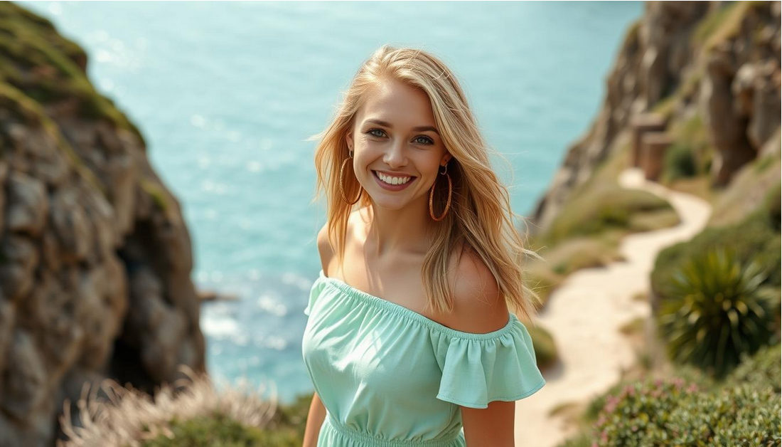 Coastal Outfits Elevated By Chic Raffia Accessories