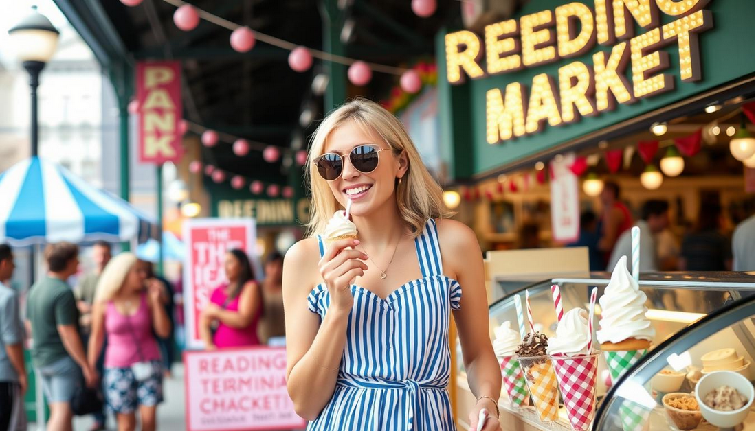 Ice Cream Lovers Flock to Reading Terminal Market