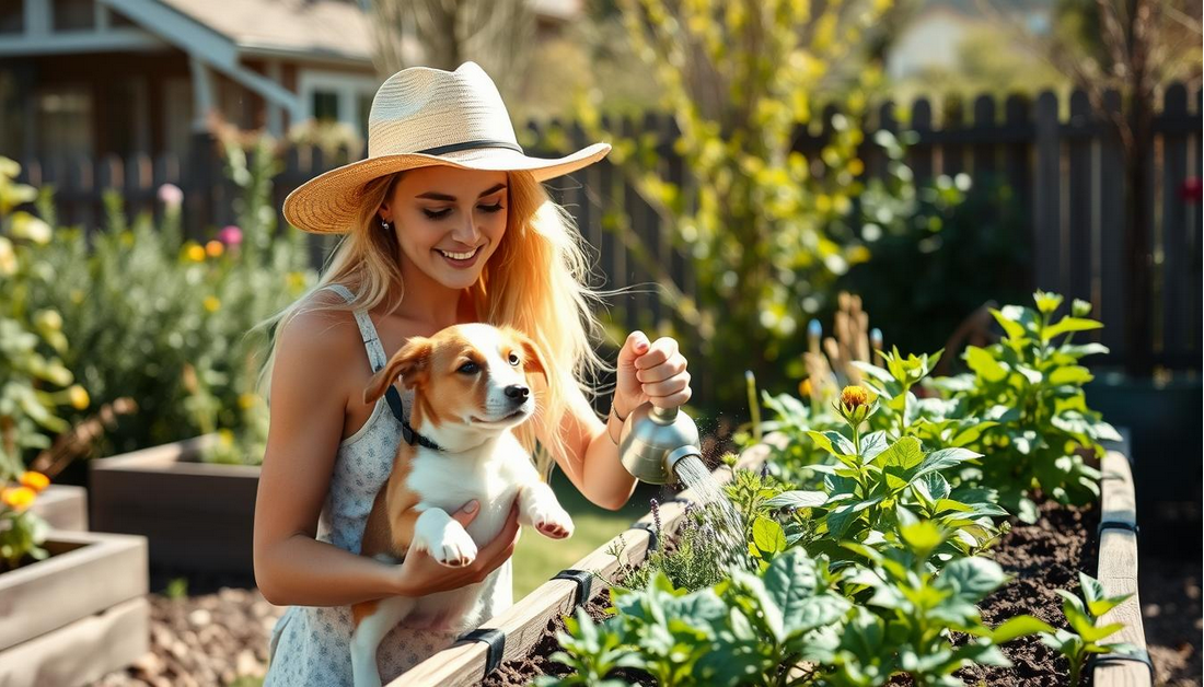 Creating a Pet-Safe Garden at Home