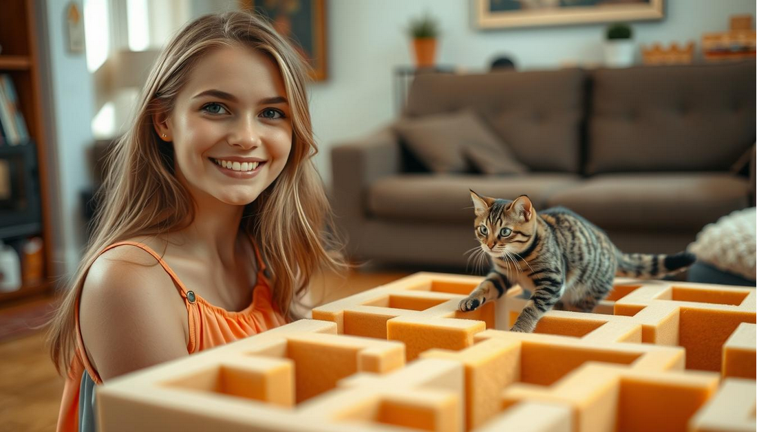 Do Indoor Cats Benefit From Puzzle Mazes?