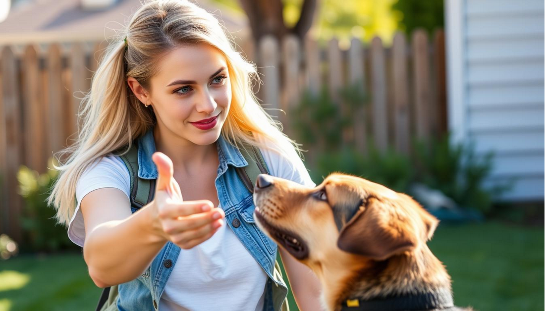 How to Train Pets Using Hand Signals?
