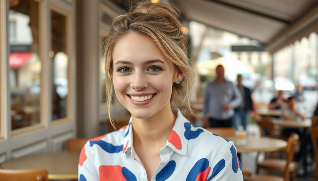 Printed Shirts Just Became Parisian Girl Staples