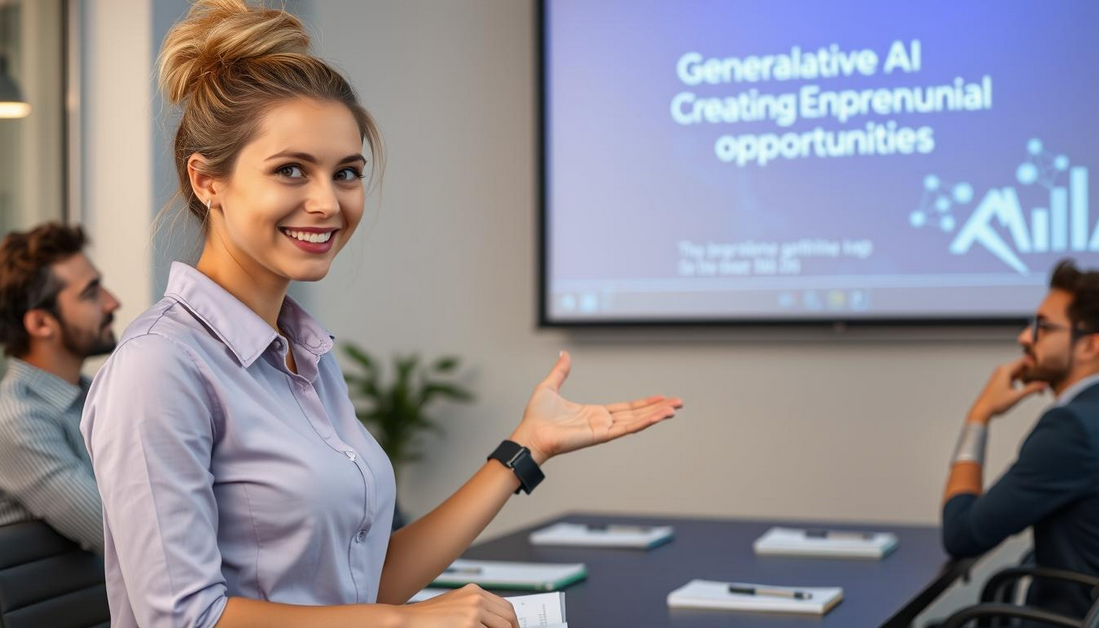 Generative AI Platforms Creating Entrepreneurial Opportunities