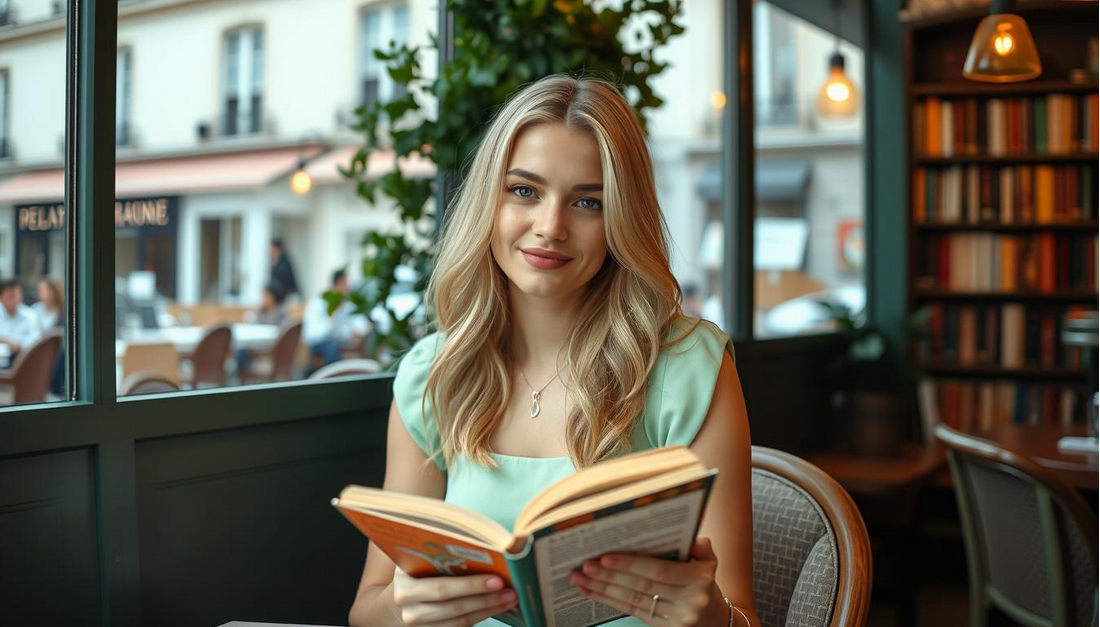 Paris Book Café Where Time Feels Suspended