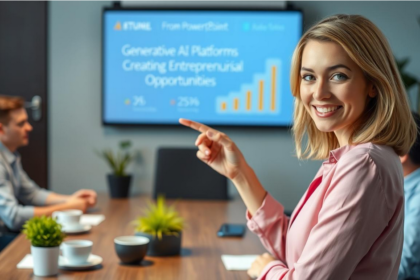 Generative AI Platforms Creating Entrepreneurial Opportunities