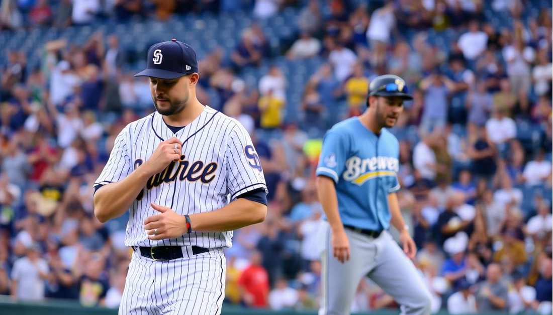 Brewers’ 3–1 Victory Highlights Key Plays Against Padres