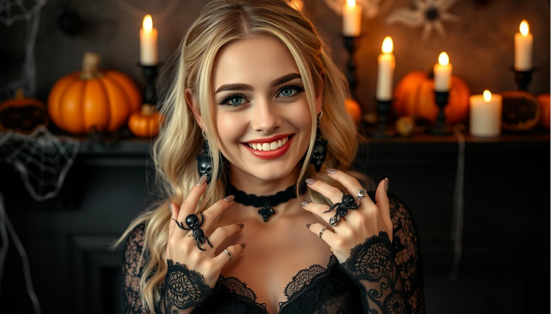 Spooky Jewelry Pieces to Elevate Your Halloween Outfit