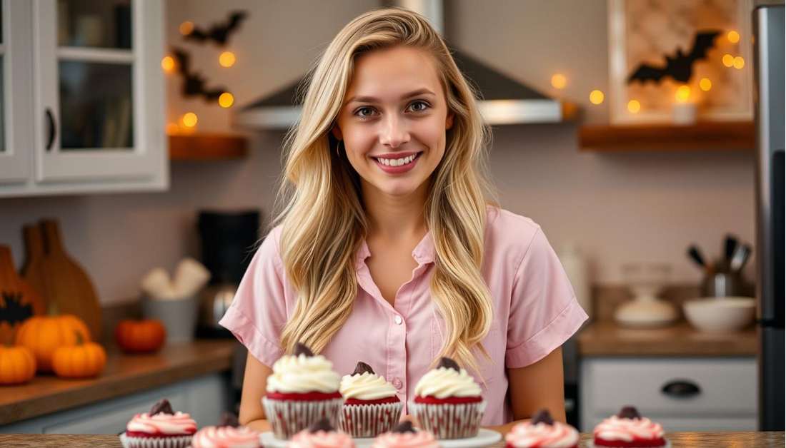 Red Velvet Cupcakes Recipe Perfect for Halloween Night