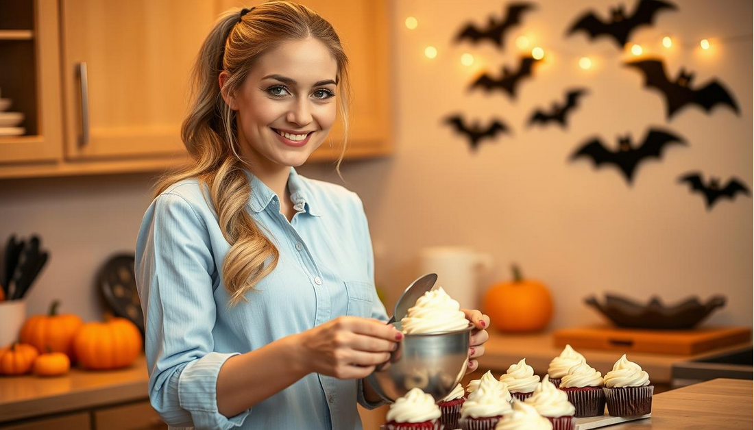 Red Velvet Cupcakes Recipe Perfect for Halloween Night