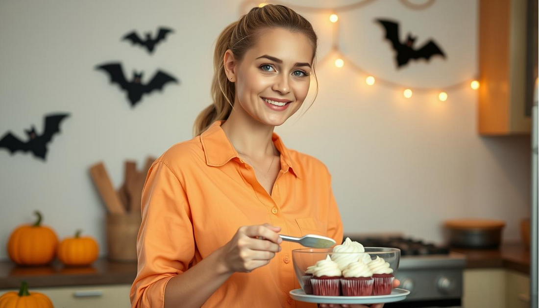 Red Velvet Cupcakes Recipe Perfect for Halloween Night