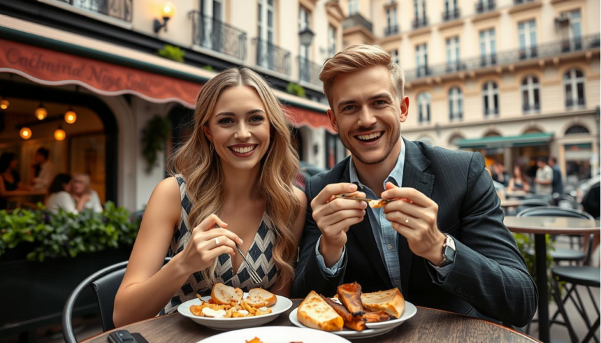 Café Hopping Through Romantic Paris Streets