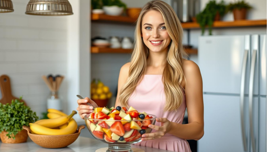 Colorful Morning Boost: Healthy Fruit Salad Recipe