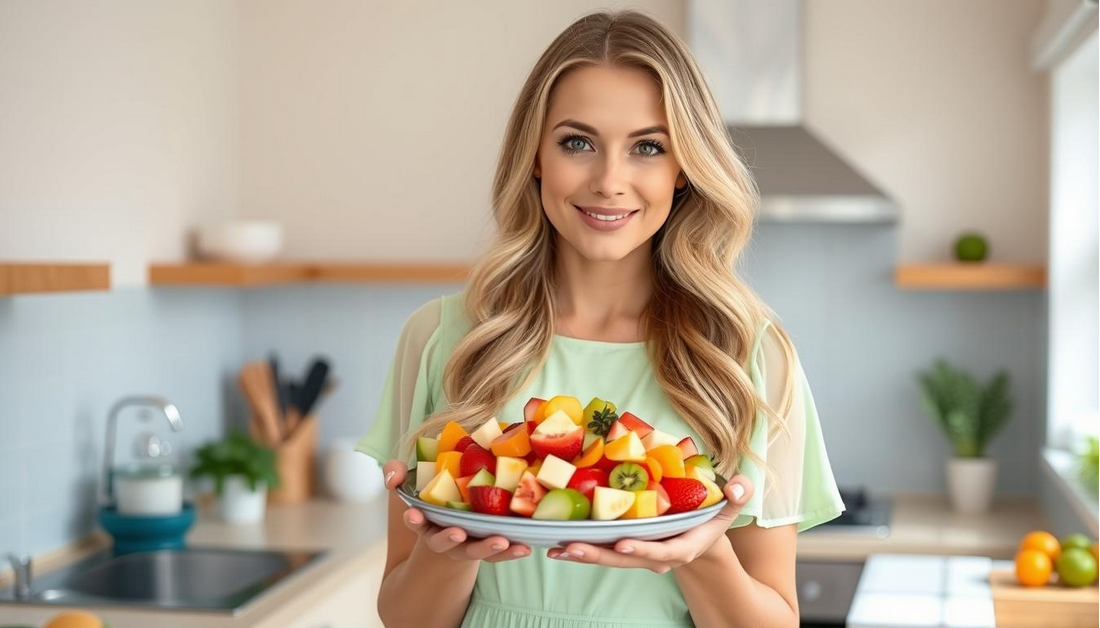 Colorful Morning Boost: Healthy Fruit Salad Recipe