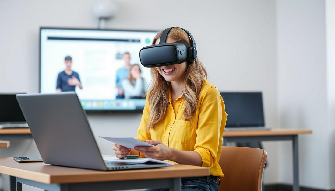 Virtual Reality Lessons Enhancing Student Imagination