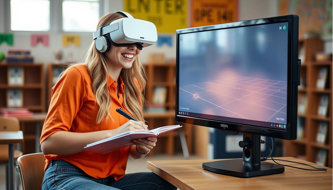 Virtual Reality Lessons Enhancing Student Imagination