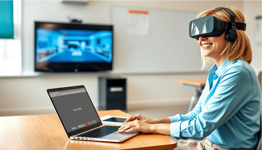 Virtual Reality Lessons Enhancing Student Imagination