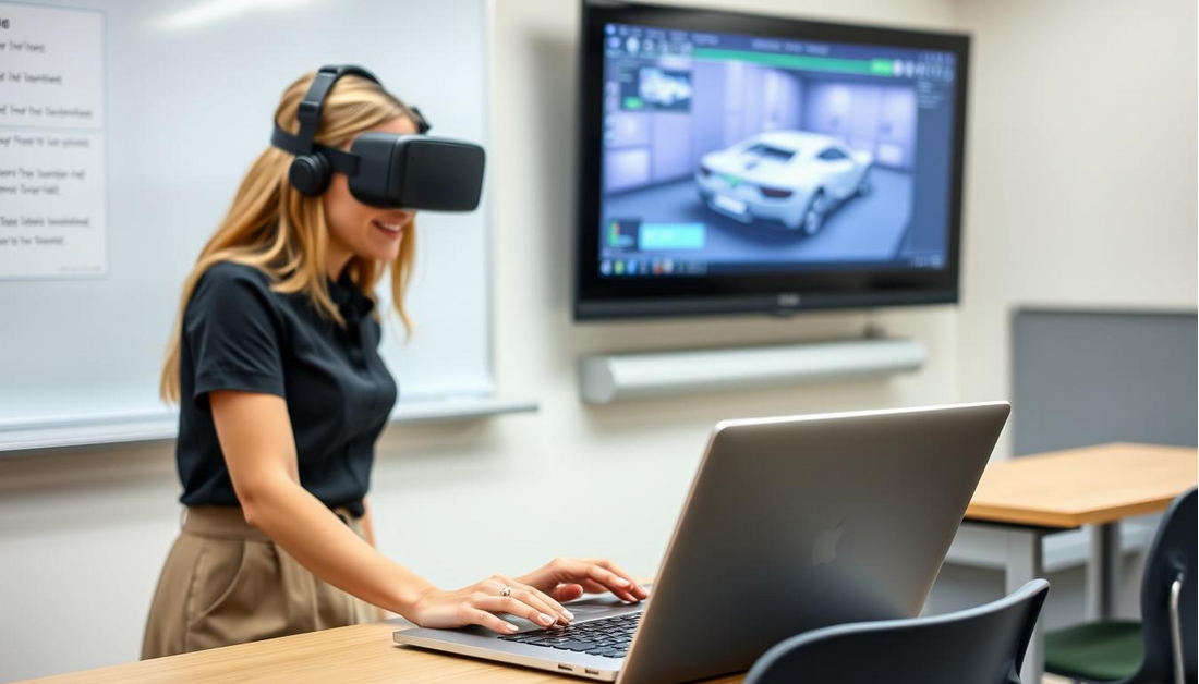 Virtual Reality Lessons Enhancing Student Imagination