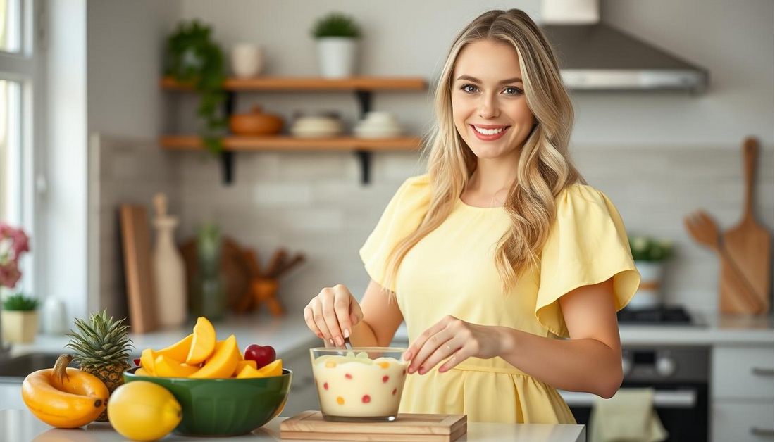 A Taste of Paradise: No-Bake Tropical Fruit Pudding Recipe