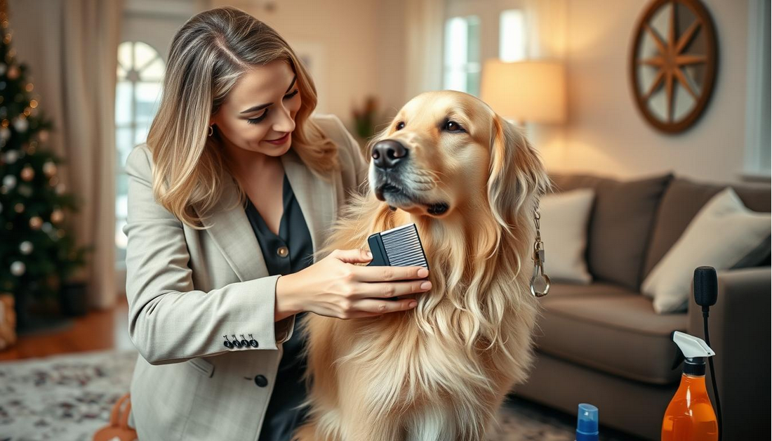 Winter Grooming Tips For Long-Haired Pets