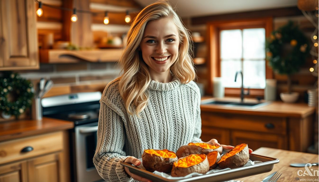 Simple Baked Sweet Potatoes With Rich Winter Flavor