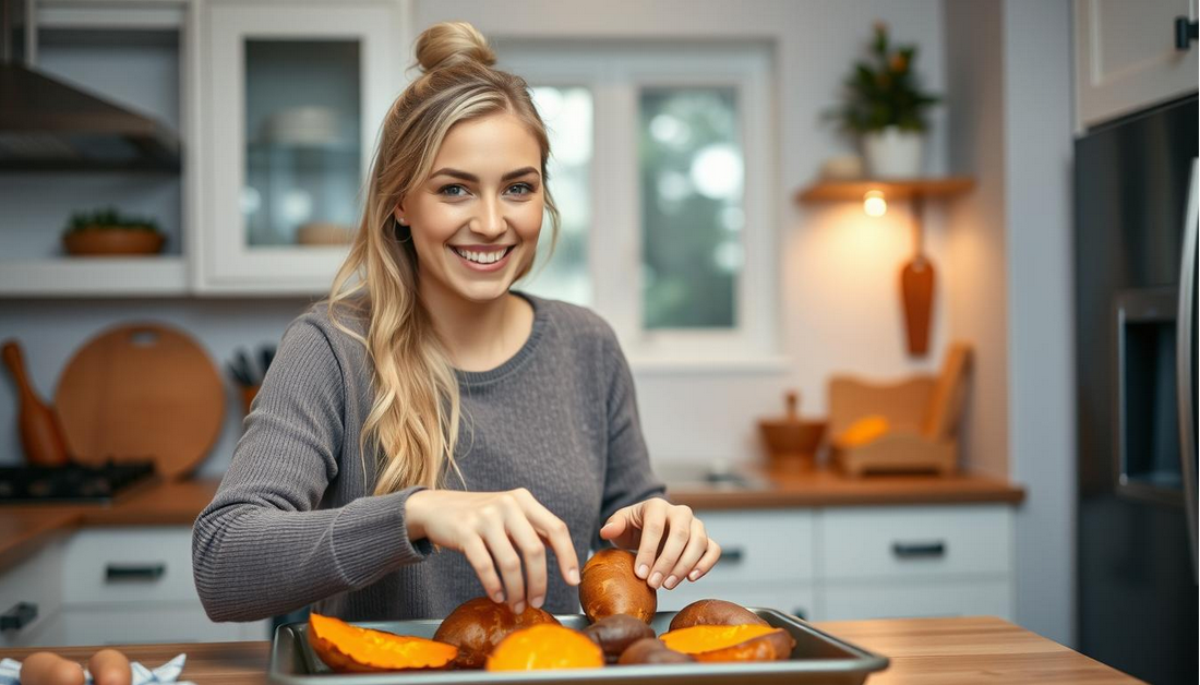 Baked Sweet Potatoes with Maple Butter Recipe