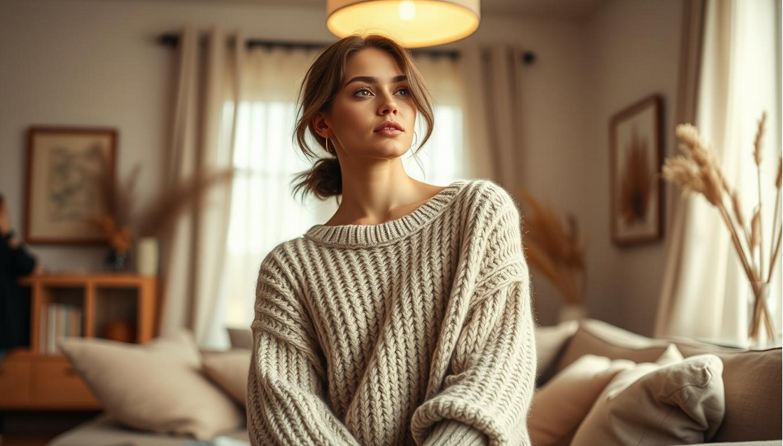 Chunky Sweaters, Sleek Styling: Winter’s Coziest Trend