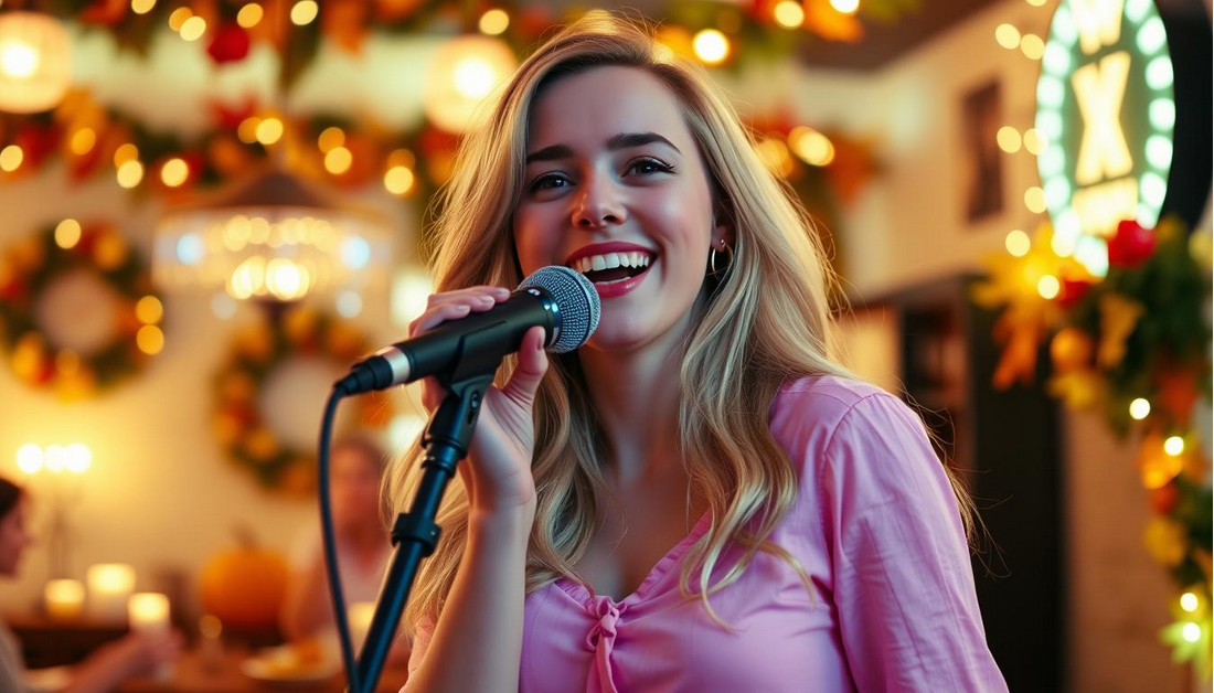 Hosting a Thanksgiving Karaoke Night That Everyone Loves