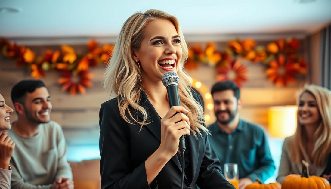 Hosting a Thanksgiving Karaoke Night That Everyone Loves