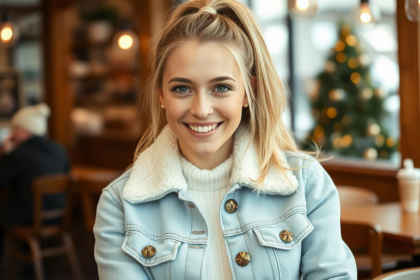 Thermal Denim Jackets Reviving Classic Winter Outfits