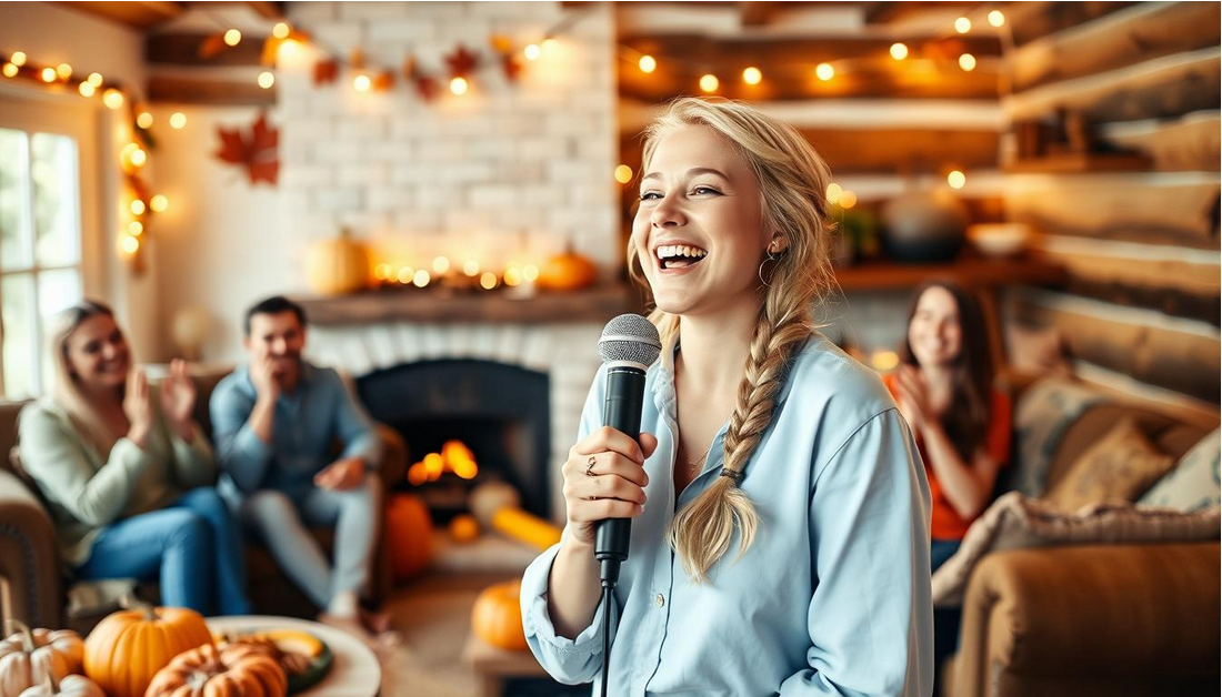 Hosting a Thanksgiving Karaoke Night That Everyone Loves