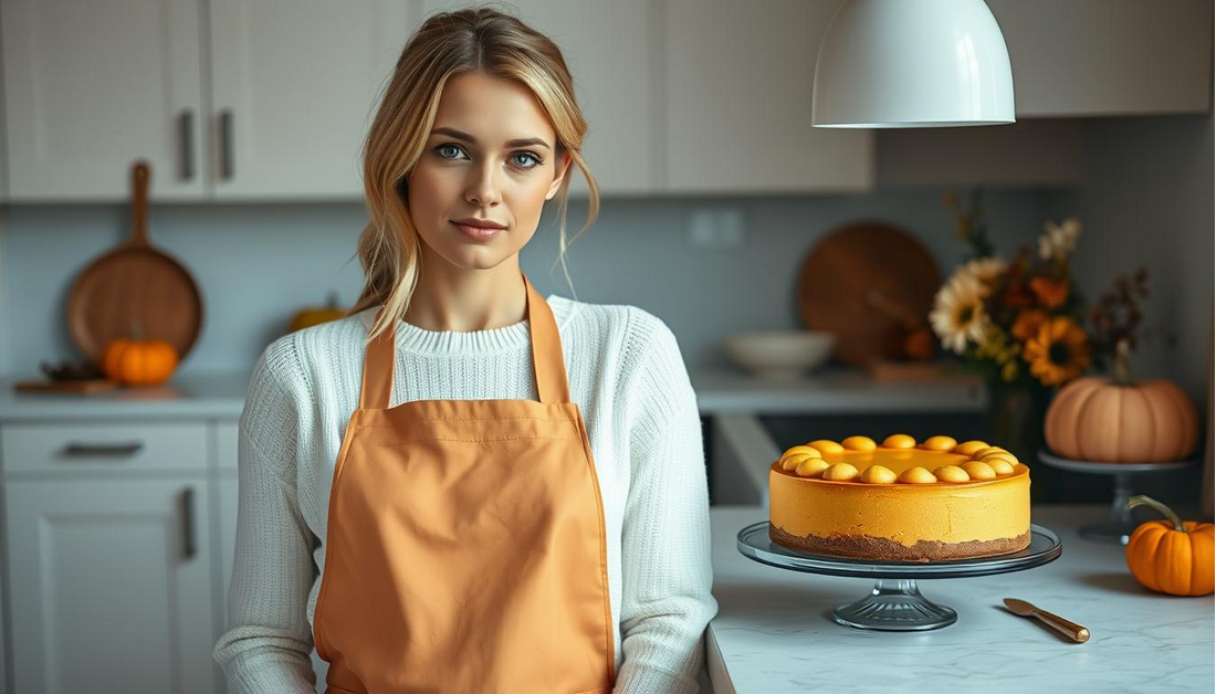 Perfect Thanksgiving Pumpkin Cheesecake Dessert Recipe