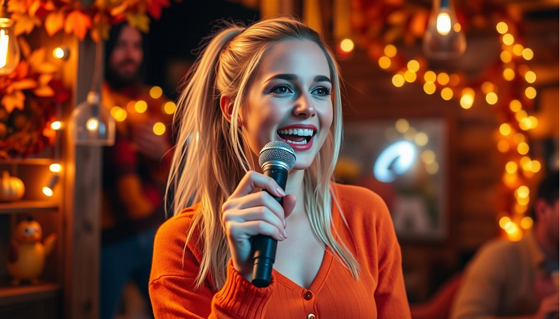 Hosting a Thanksgiving Karaoke Night That Everyone Loves