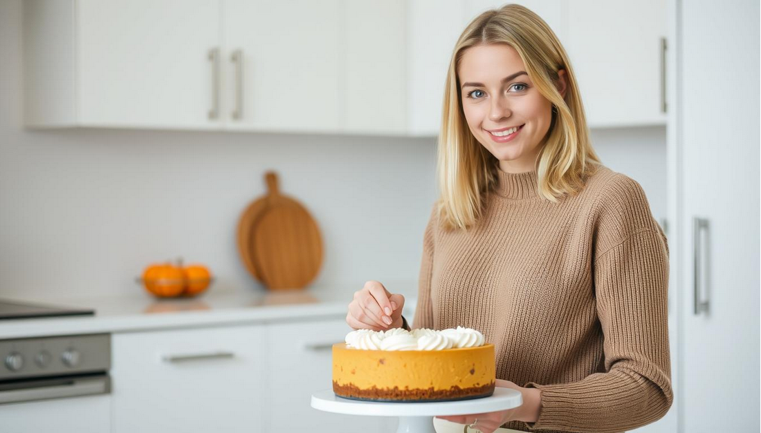 Perfect Thanksgiving Pumpkin Cheesecake Dessert Recipe