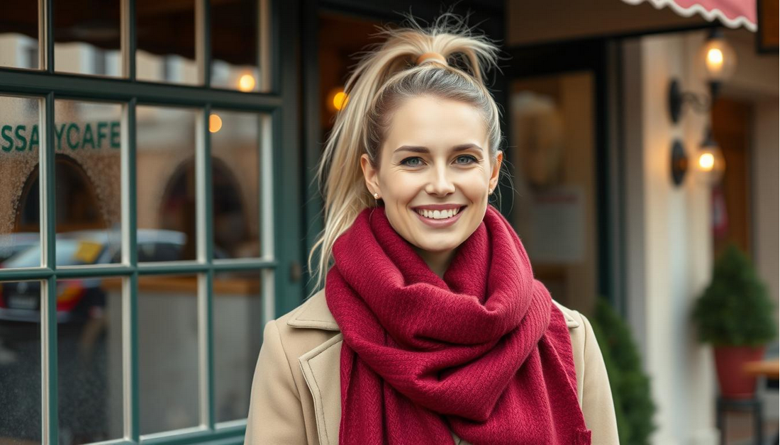 Oversized Scarves That Turn Winter Basics Into Statements