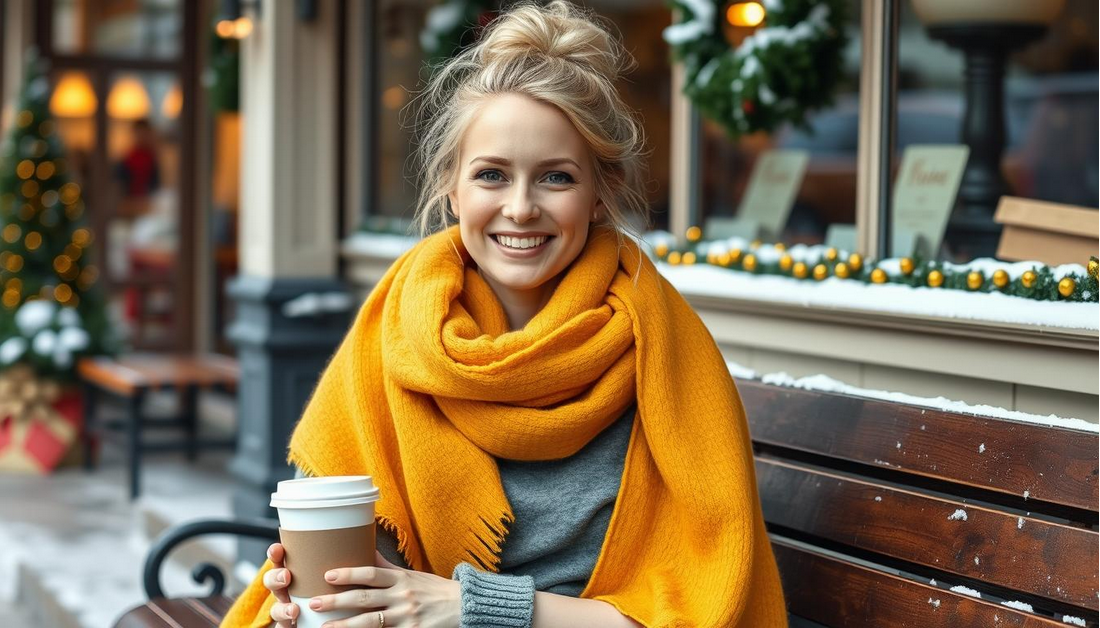 Oversized Scarves That Turn Winter Basics Into Statements