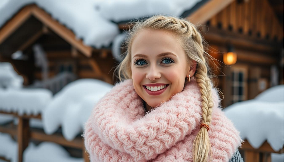 Oversized Scarves That Turn Winter Basics Into Statements