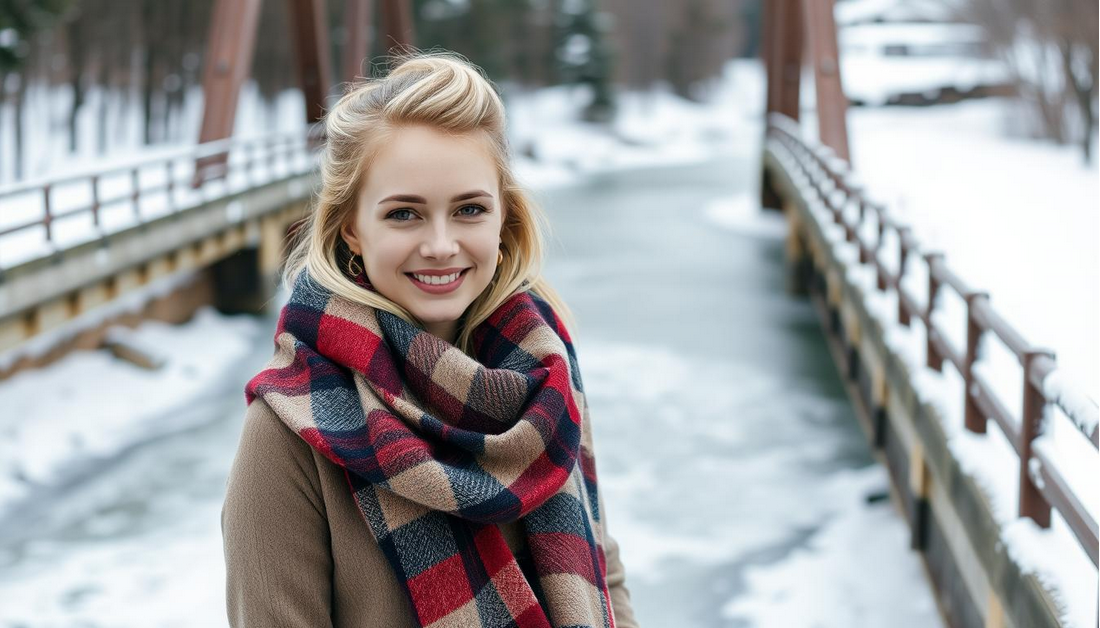 Oversized Scarves That Turn Winter Basics Into Statements