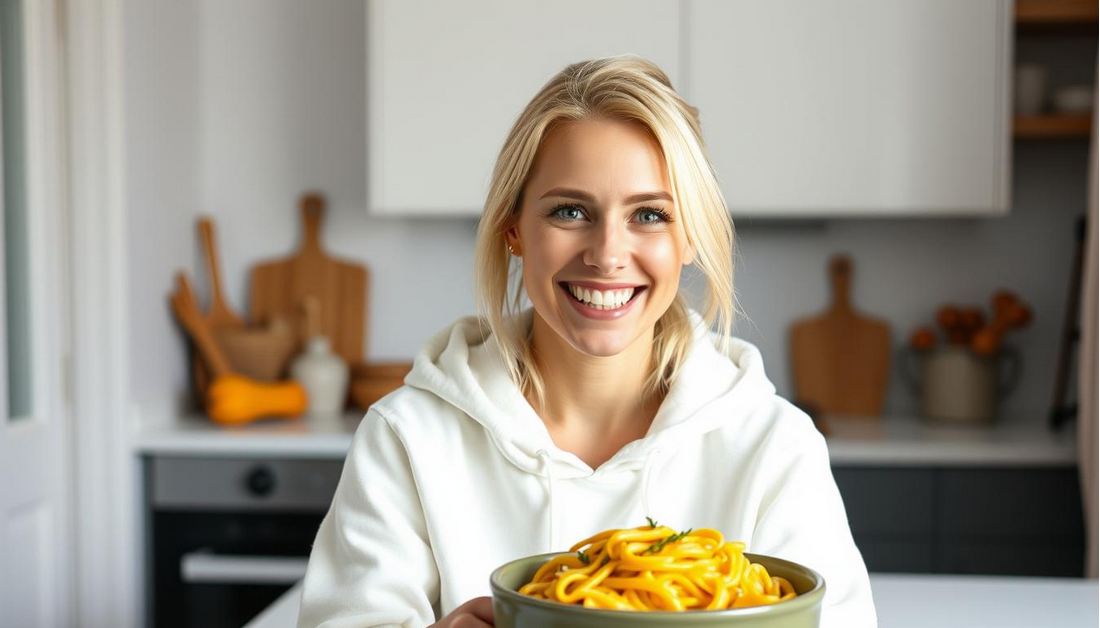 Caramelized Winter Squash Pasta Recipe With Aromatic Herbs