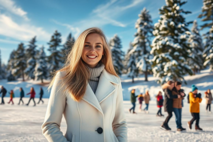 Experience Snowy Serenity at Big Bear Lake, California