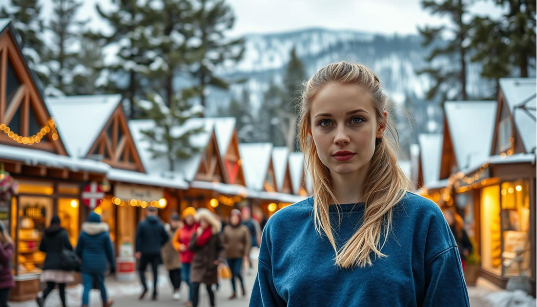 Experience Snowy Serenity at Big Bear Lake, California