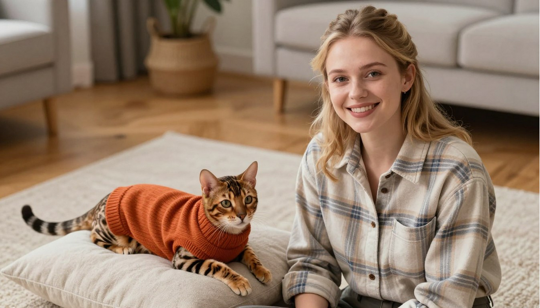 Best Winter Clothing Materials for Indoor Cats