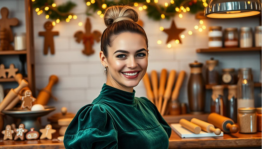 Gingerbread Cookies Crafted With Old Christmas Charm