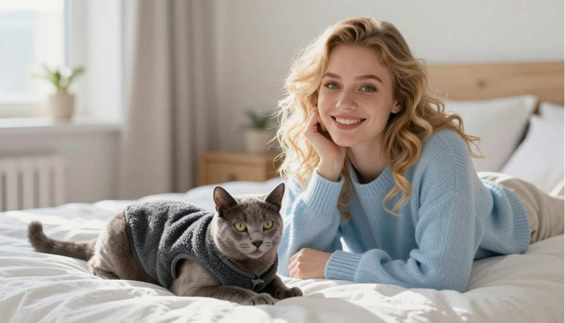 Best Winter Clothing Materials for Indoor Cats
