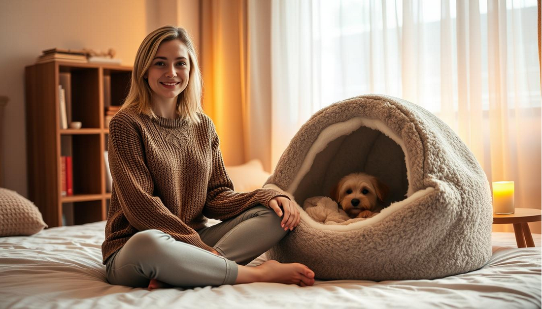 Choosing the Right Winter Bedding for Dogs and Cats