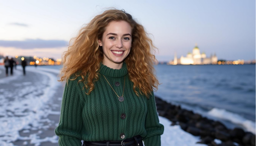 Helsinki’s Winter Sea Breeze Enhances Festive Nights