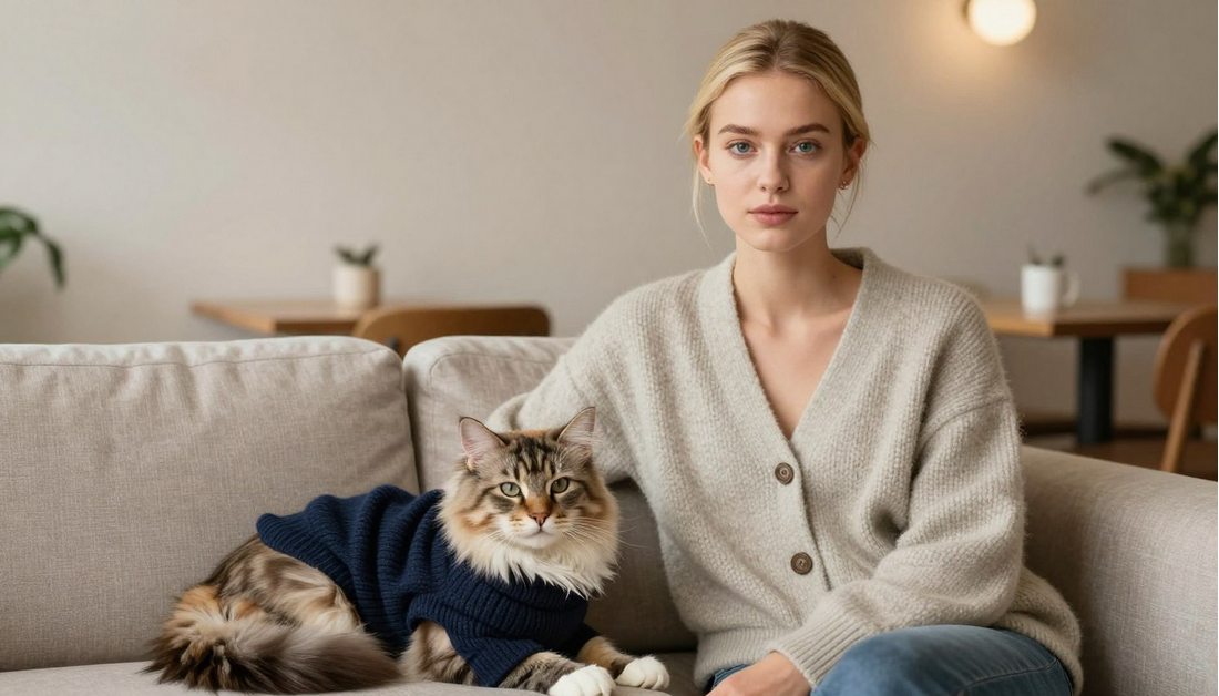 Best Winter Clothing Materials for Indoor Cats