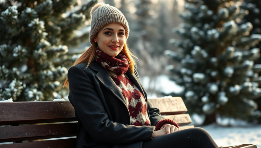 Beanies and Oversized Sweaters Inspire Relaxed Winter Fashion