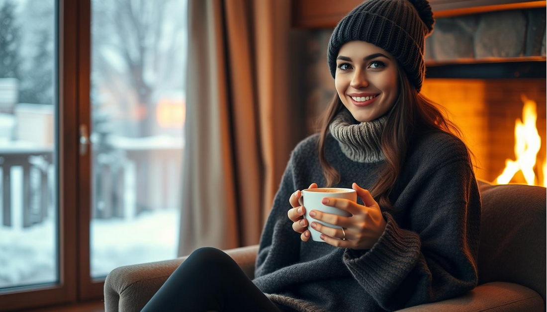 Beanies and Oversized Sweaters Inspire Relaxed Winter Fashion