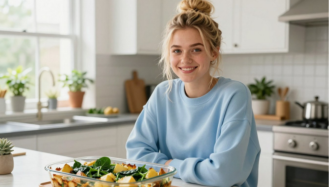 Spinach and Potato Bake: Savory British Delight