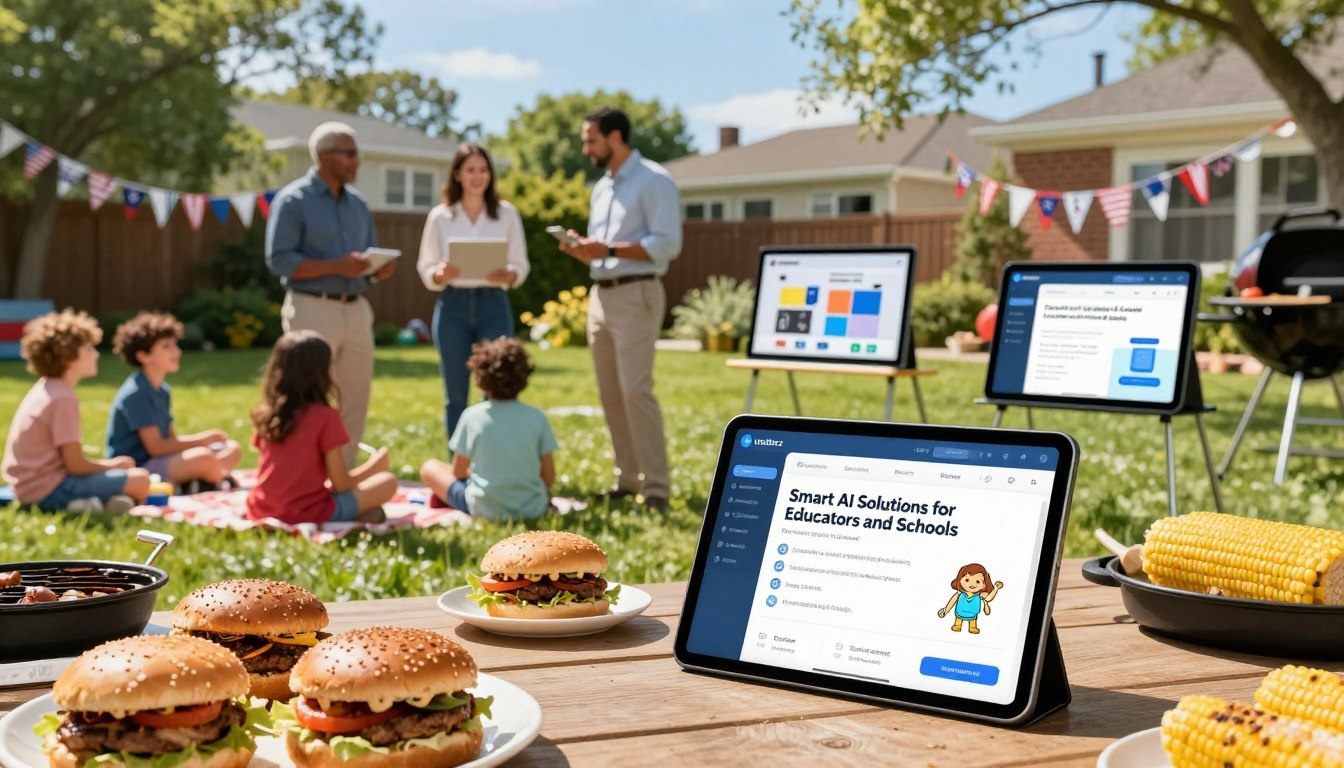 SEO Writing AI smart content tool for educators and schools Memorial Day